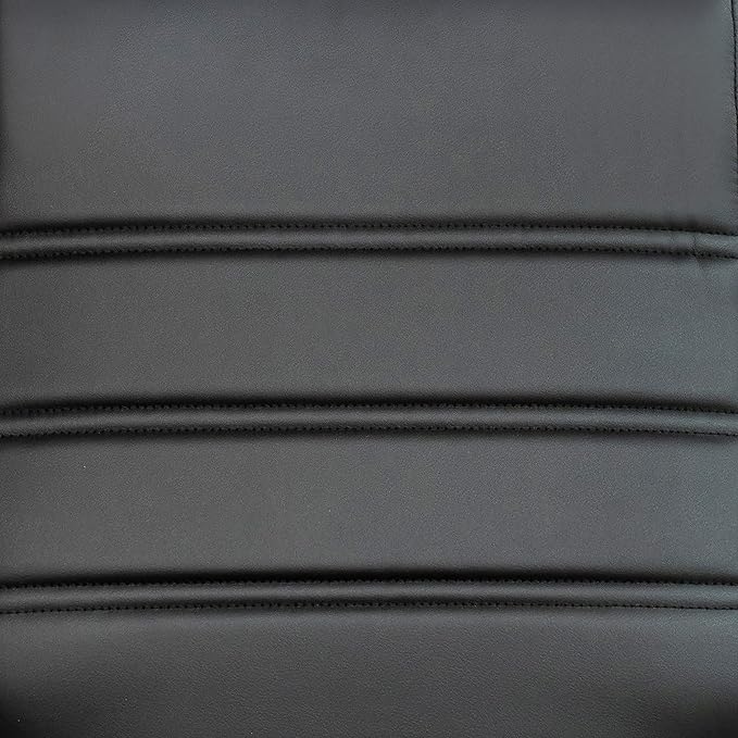 Flash Furniture Whitney High-Back Swivel LeatherSoft Desk Chair with Padded Seat and Armrests, Adjustable Height Padded Office Chair, Black-DeskLoop Office