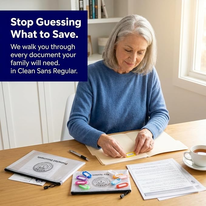 The Nokbox Lite – DIY Estate Planning Organizer & Emergency Kit | Home & Office - Image 8