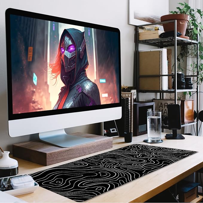 Large Mouse Pad, Big Desk Mat Large Office Desk Pad, Durable Extended Mouse Mat - Image 7