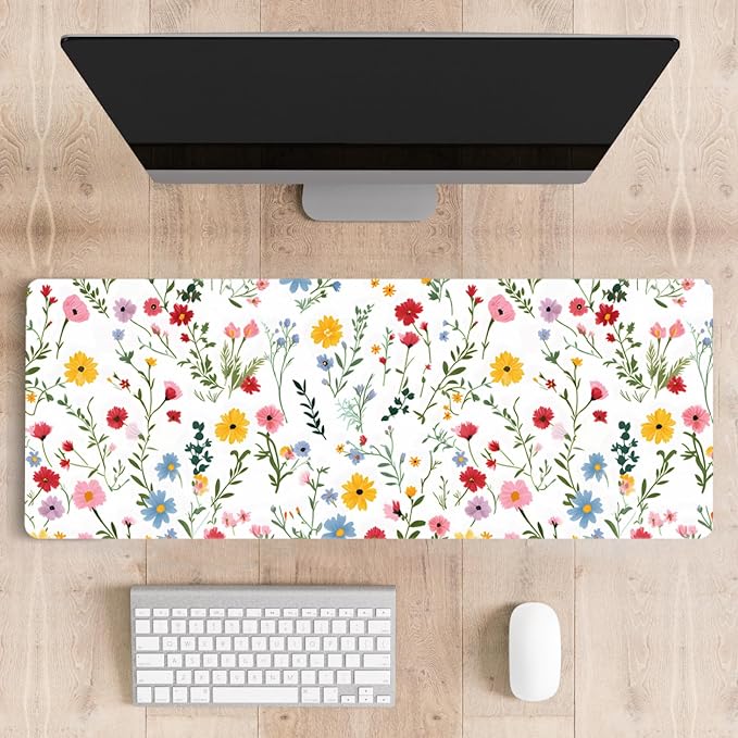 Mousepad Desk Mat Gaming Large Keyboard Cute Office Desktop Computer Laptop - Image 6
