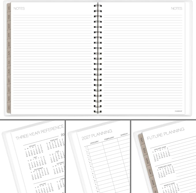 Mead Cambridge 2027 Planner, Weekly & Monthly, 8.5" x 11" - Image 9