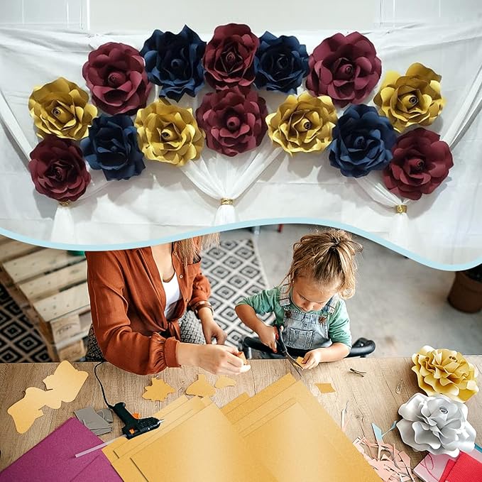 100 Sheets Gold Shimmer Cardstock 8.5 x 11 Metallic Paper, Goefun 80lb Card Stock Pearlescent Paper for Invitations, Birthday, Anniversaries, Card Making-DeskLoop Office