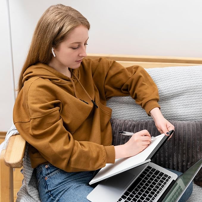 720 Sheets Legal Pads 8.5 x 11 College Ruled White Paper Note Pads 24 Pack Clear Print Writing Pads 8x11 Legal Pads Narrow Ruled Pads of Paper-DeskLoop Office