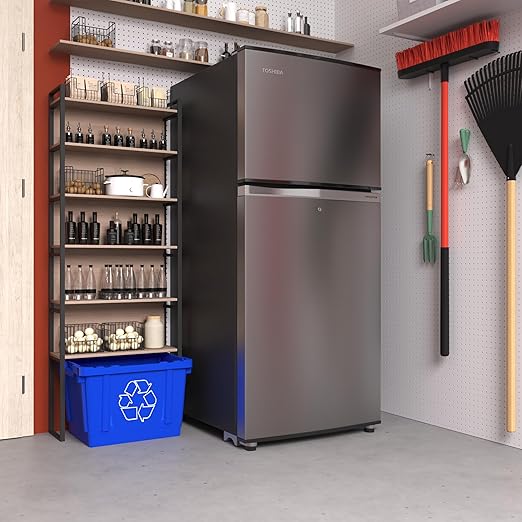 14 Gallon Rectangular Blue Recycling Bin | 4 Pack | Inside Outside Curbside | Stackable Box for Paper Plastic-DeskLoop Office