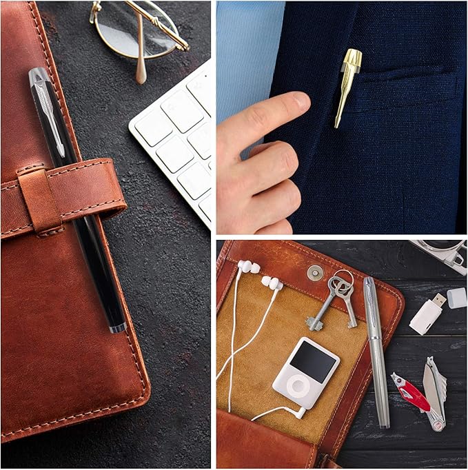 Amlion Personalized Pens Custom Engraved Pen with Name, Refillable Medium Refill, Personalized Gifts for Men Women-DeskLoop Office