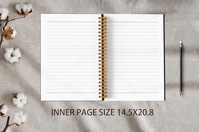 VNWEK Bible Christian Notebook Journal - Christian Journals for Writing Women, Bible Journaling Notebook, Christian Gifts for Women Men Faith, Notebook Spiral Bound with, Isaiah 43 2 Writing Pads-DeskLoop Office