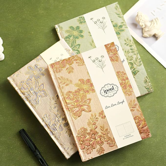 Hardcover Journal, Flower Notebook, Lined Pages, Beautiful Journal - Image 8