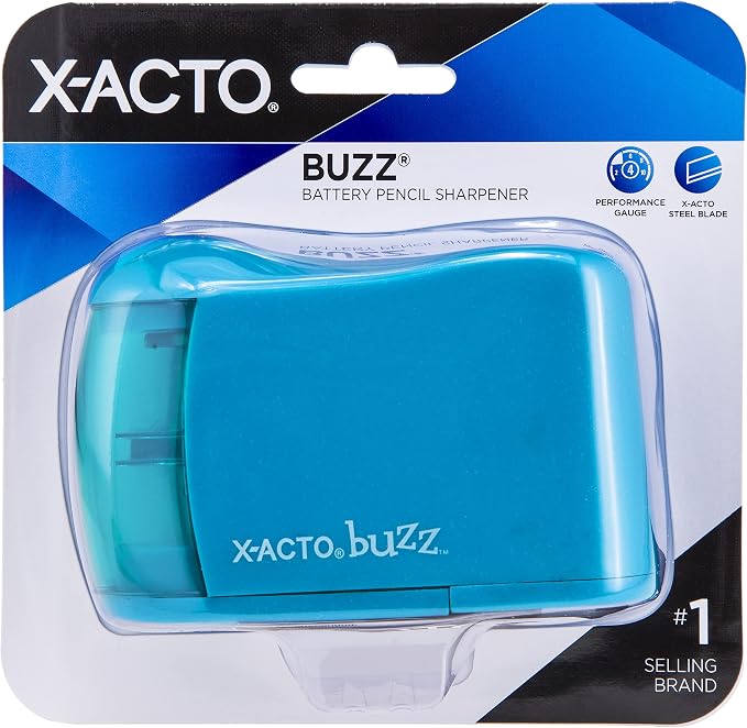 X-ACTO Buzz Battery Pencil Sharpener, Classroom Supplies - Image 6