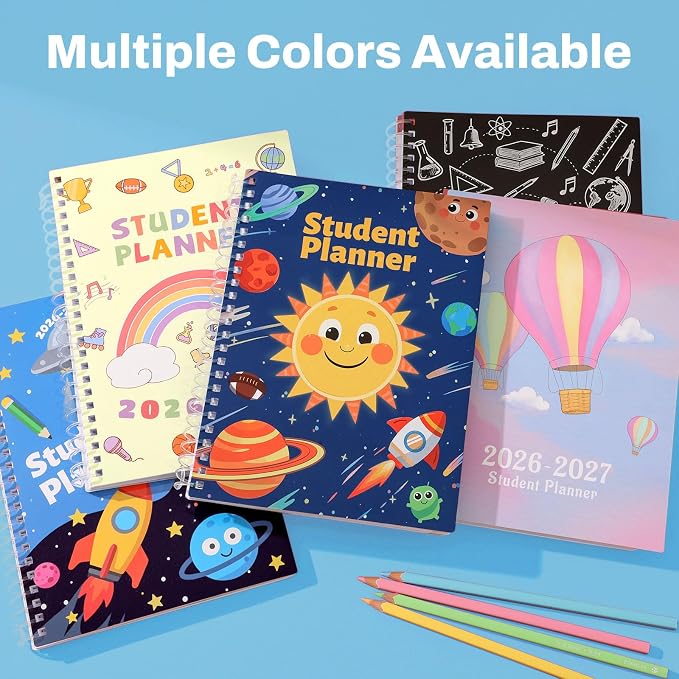 SUNEE Elementary Student Planner 2026-2027, Dated Academic Year Jul. 2026 - Image 7
