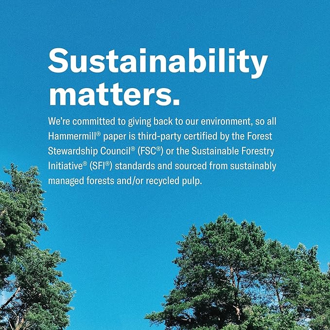 Hammermill Printer Paper, 20 Lb Copy Paper, 8.5 x 11 - 3 Ream (1,500 Sheets) - 92 Bright, Made in the USA, 500 Count (pack of 3)-DeskLoop Office