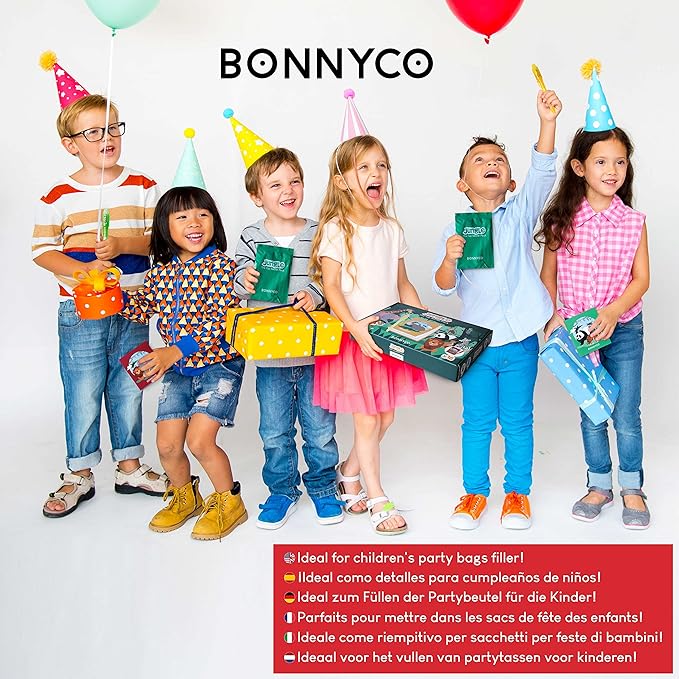 BONNYCO Invisible Ink Pen and Notebook Pack 32 Safari Party Favors for Kids Magic Spy Pen Goodie Bags Stuffers for Kids | Jungle Goody Bag Stuffers Return Gifts Birthday, Classroom Prizes Students-DeskLoop Office