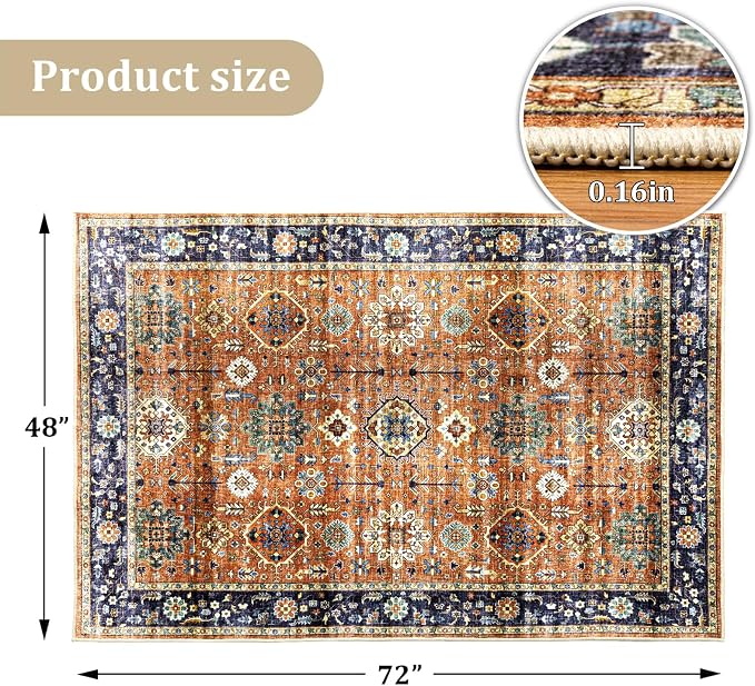 Office Chair Mat for Hardwood Floor, Machine Wash - Image 7