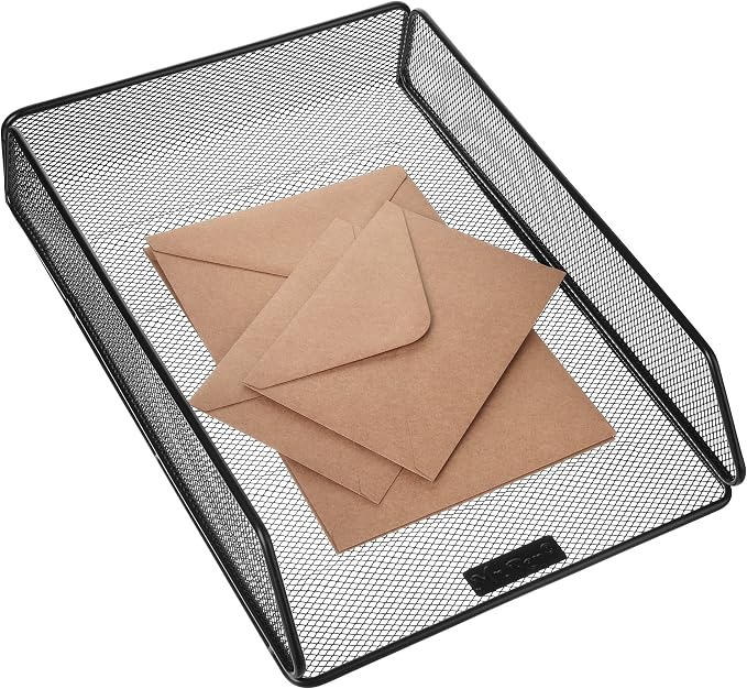 Mr. Pen- Mesh Desk Organizer, Single Tray Desktop Organizer | Letter Tray Desk - Image 7