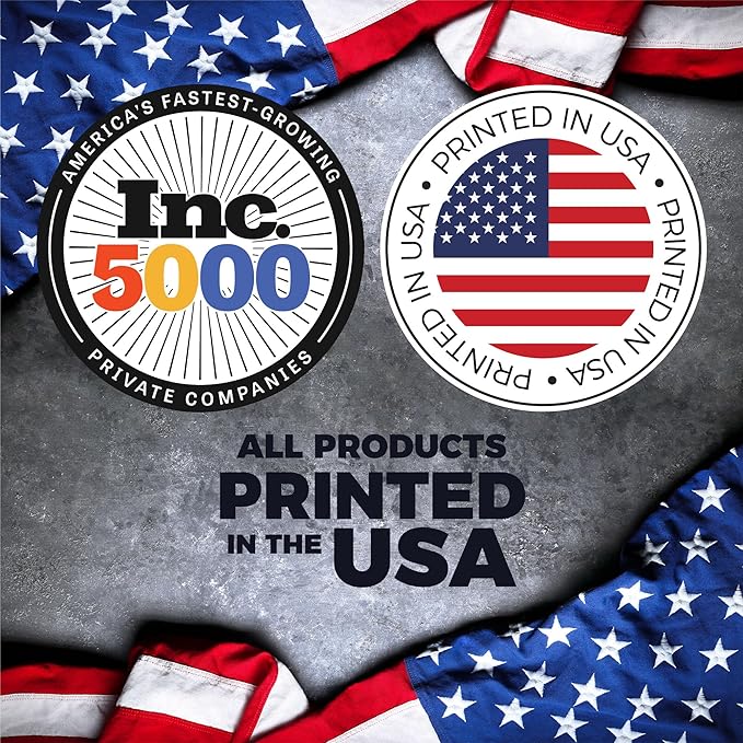 Sproutbrite 18 Month Desk Calendar 17" x 11.5" Medium Size Desktop Monthly Planner with To-Do List and Notes, Home, Office School Desk Calendar (July 1 PACK)-DeskLoop Office