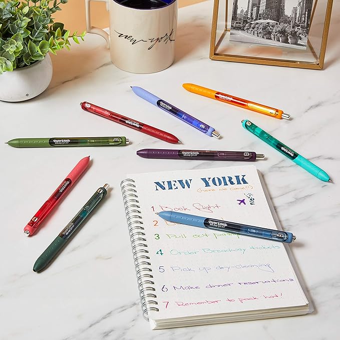 Paper Mate InkJoy Pens Gel Pens Medium Point (0.7 mm) Assorted 36 Count-DeskLoop Office