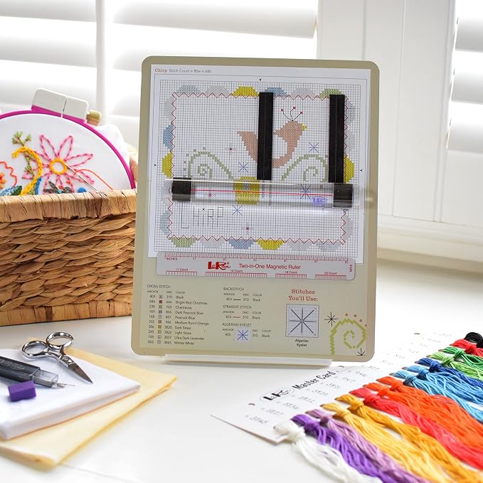 Dritz Magnet Board & Ruler, Needlework, Knitting & Crochet - Image 5