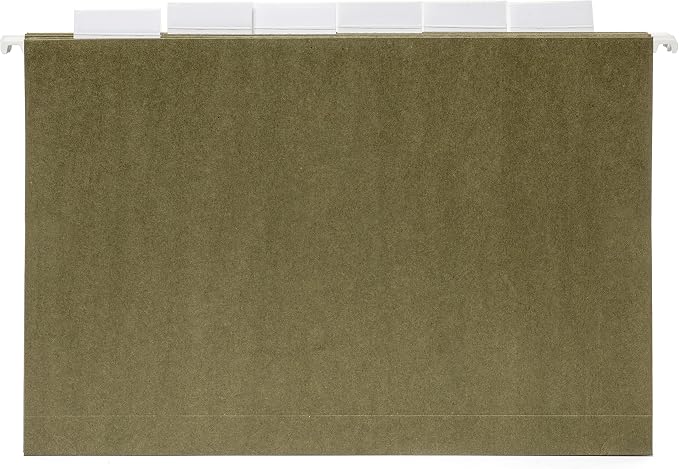 50 Extra Capacity Hanging File Folders, Heavy Duty, 2’’ Expansion Filing Folders - Image 6
