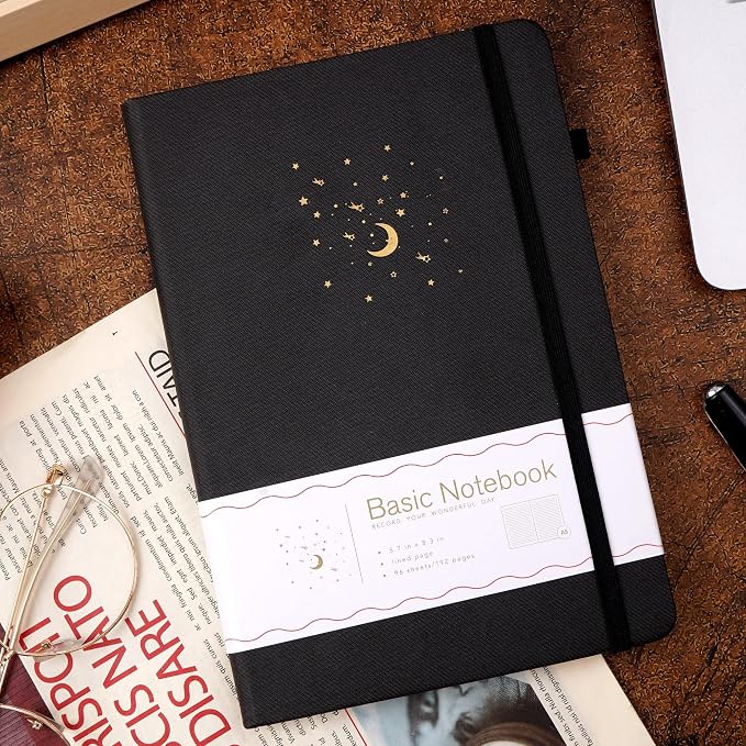 CAGIE Journal Notebook for Women Men, Hardcover Lined Notebooks Journals for - Image 9
