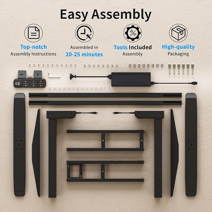 Dual Motor Electric Standing Desk Frame - Image 8