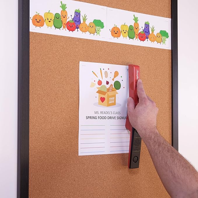 Swingline Stapler, 30 Sheet Capacity, 747 Classic Stapler, Jam Free, Metal, Lipstick Red (74718)-DeskLoop Office