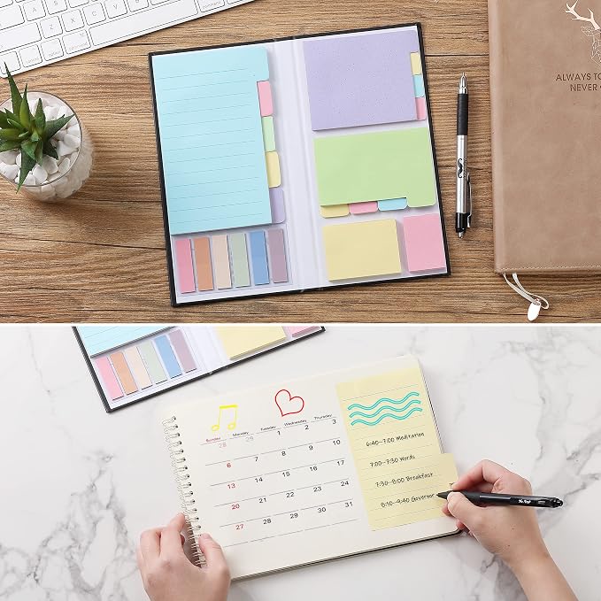 Mr. Pen- Sticky Notes Set, 410 Pack, Ruled | Dotted & Blank Notes - Image 9