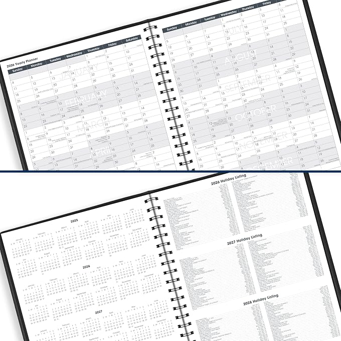 AT-A-GLANCE 2026 Appointment Book Planner, 8-1/2" x 11", Eight Person Group - Image 8
