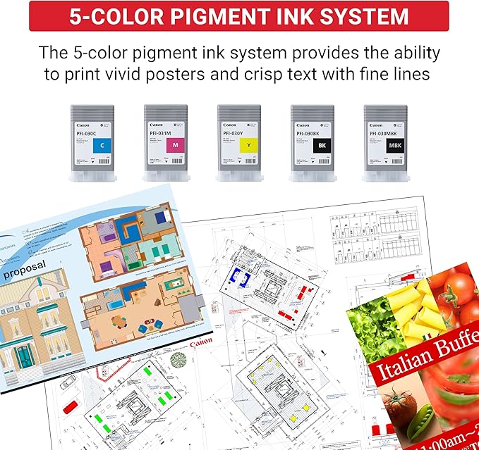 Canon imagePROGRAF TM-240 24" Large Format Printer-DeskLoop Office