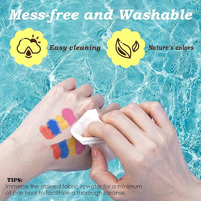 100 Pack Dot Markers, 10 Assorted Colors, 10 Sets x 10 Colors Washable Dot Paint Markers for Toddlers Kids Preschool, Paint Bingo Daubers Supplies, Crafts Kits Coloring Set, Non Toxic Water-Based