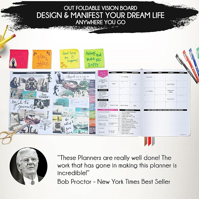 2025-2026 Planner Weekly and Monthly | 16-Month Life Planner to Increase Focus & Productivity | Reduce Overwhelm & Achieve Your Biggest Goals | Include Gift Box & Stickers | Sep 2025-Dec 2026-DeskLoop Office