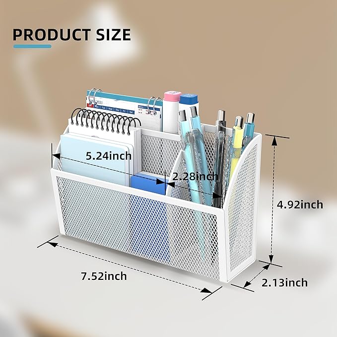 DALTACK Magnetic Pencil Holder Magnetic Shelf - Image 7