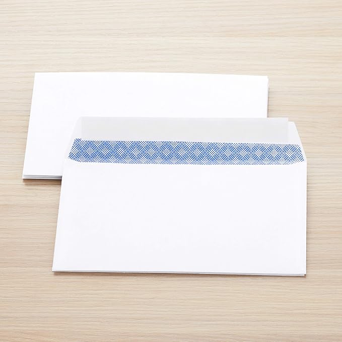 Amazon Basics #6 3/4 Security-Tinted Self-Seal Envelopes - Image 8
