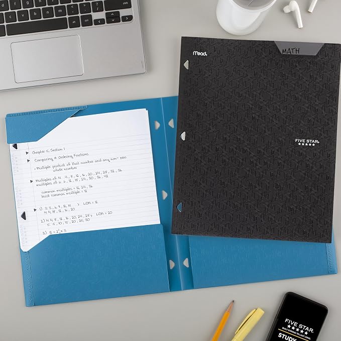 Five Star 2-Pocket Folder, Plastic Folder - Image 7