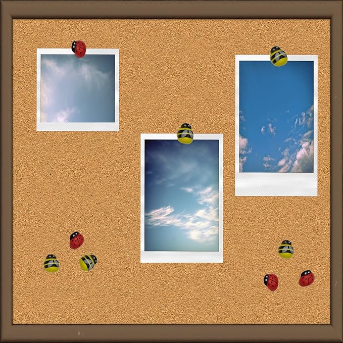 50 Pcs Animal Push Pins, DANUDON Bee Pushpins Sunflower Thumbtacks Decorative Bumble Bee Shaped Floret Thumb Tacks Decorations for Photo Wall Memo Cork Board Bulletin Board Map with Box-DeskLoop Office