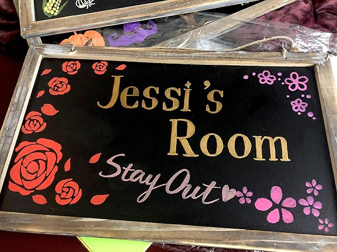 ArtShip Design 36 Chalk Markers Double Pack of Both Fine & Reversible Medium Tip Liquid Chalk Pens with Labels & Tip Tweezers Wet Erase Menu Boards, Windows, Mirrors, Non-Porous Chalkboards, Metal-DeskLoop Office