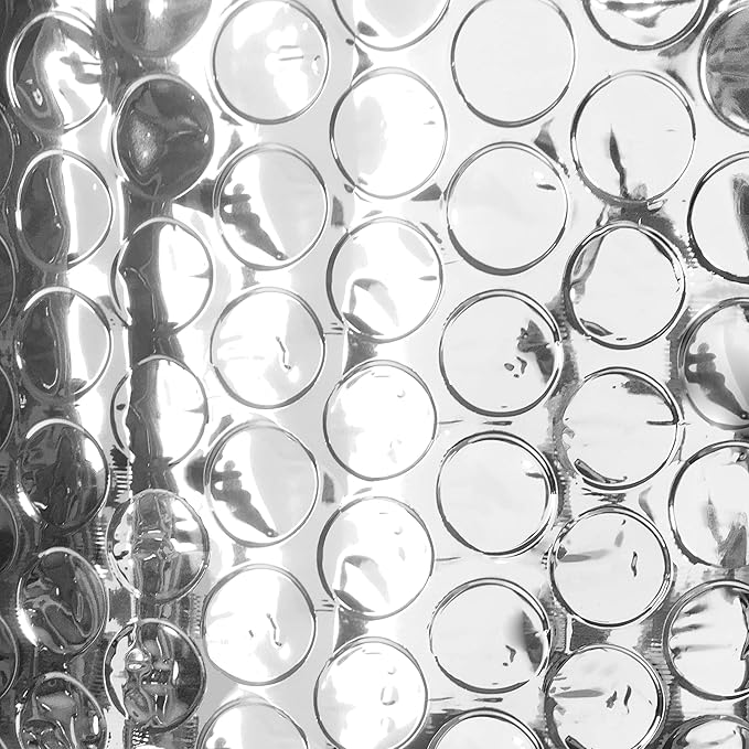 USA Reflective Insulation Bubble Roll, 48" Width x 125' Length, Bubble Pack, Colder Climates, One-Sided Thermal Bubble Roll, Radiant Barrier Bubble Wrap-DeskLoop Office