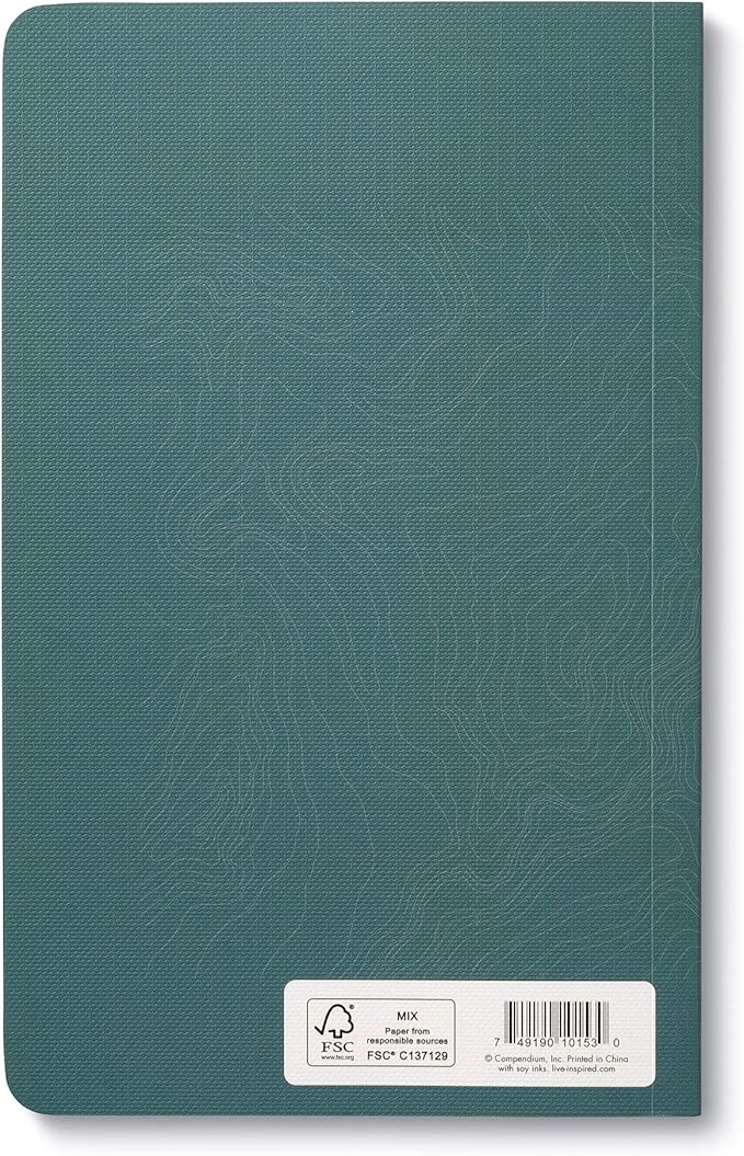 Compendium Softcover Journal - All serious daring starts from within. – A Write Now Journal with 128 Lined Pages, 5″W x 8″H-DeskLoop Office