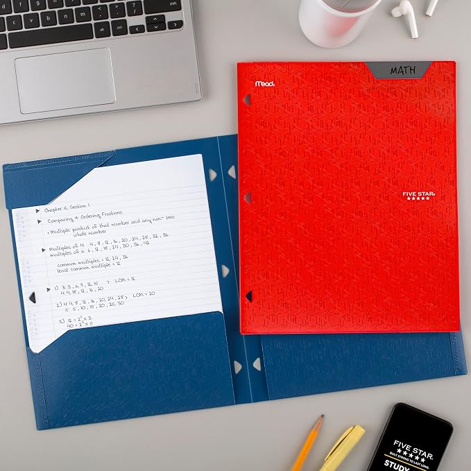 Five Star 2-Pocket Folder, Plastic Folder - Image 7
