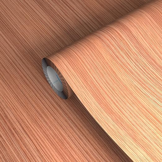 GSCIT Club Red Oak Wallpaper, 23.6 inch X 15ft Self Adhesive Wood Tape Grain Repair Patch for Tables, Chairs, Baseboards, Doors, Windows, Floors.-DeskLoop Office