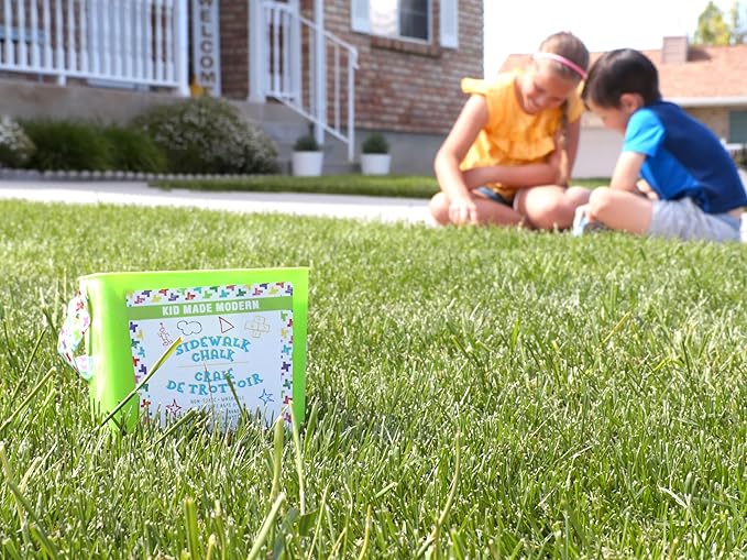 Kid Made Modern 60 count Variety Pack of Sidewalk Chalk 3 packs of 20 count Sidewalk Chalk-DeskLoop Office