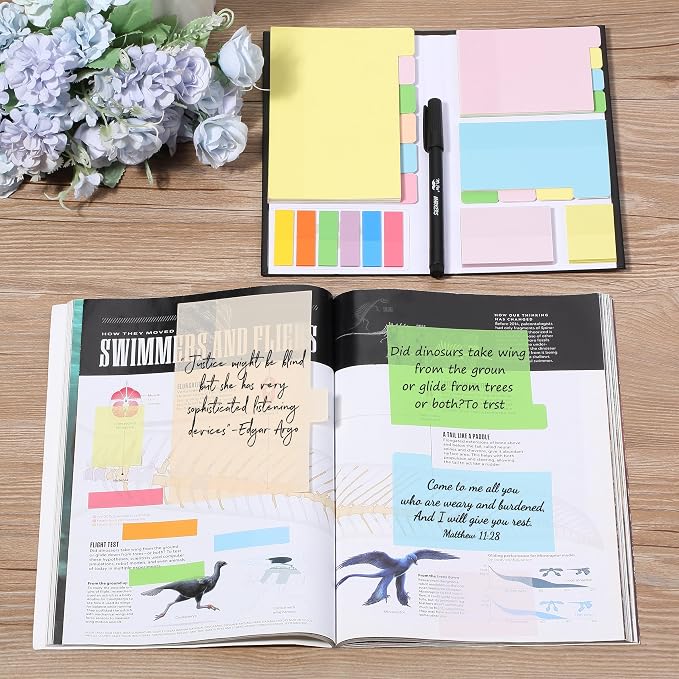 Mr. Pen- Transparent Sticky Notes Set, 380 Pack | Transparent Sticky Notes Tabs - Image 7