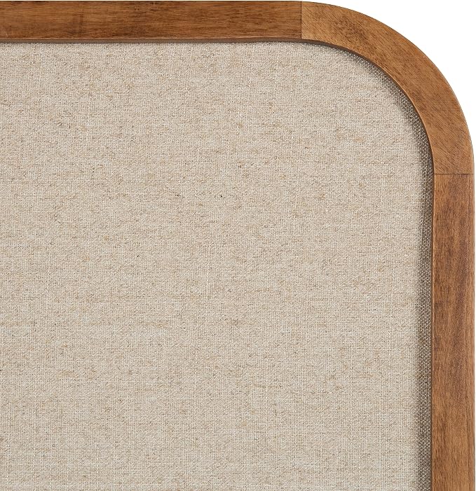 Kate and Laurel Hutton Transitional Pinboard; 20 x 30; Rustic Brown; Radius - Image 7