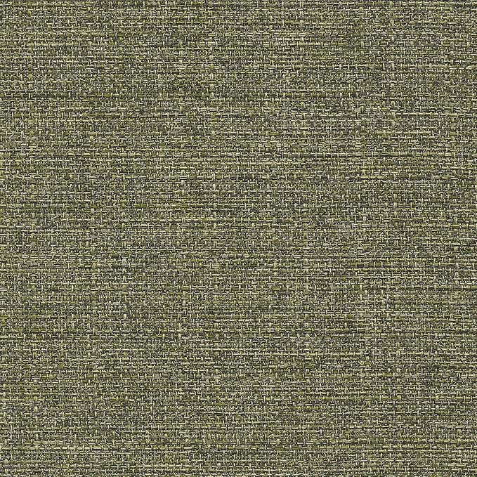 HomePop Home Decor | Upholstered Round Storage Ottoman | Ottoman with Storage for Living Room & Bedroom, Green Tweed-DeskLoop Office