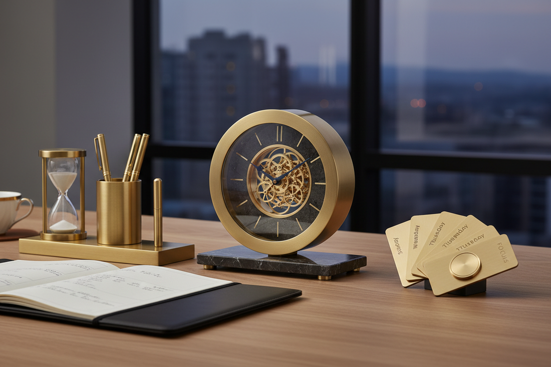 Workspace Time Awareness: Analog Tools for Digital Age Productivity