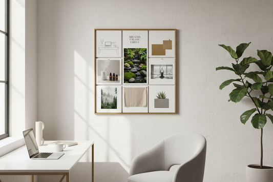 Workspace Inspiration Boards: Visual Motivation and Creative Direction