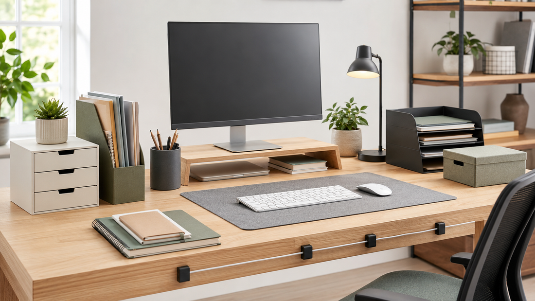 10 Desk Organization Ideas for a Clutter-Free Workspace