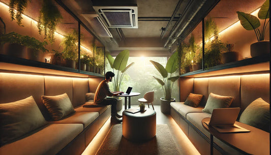 The Psychology of Workspace Layout: Open vs. Private Zones