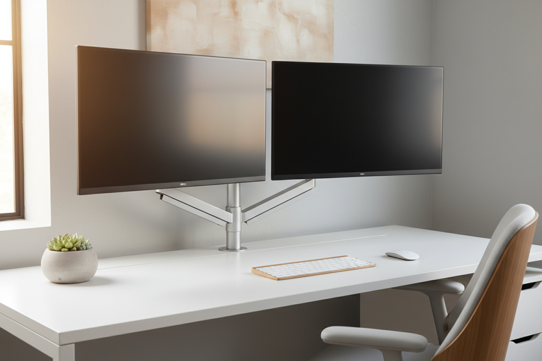 Best Desk Setup for Dual Monitors