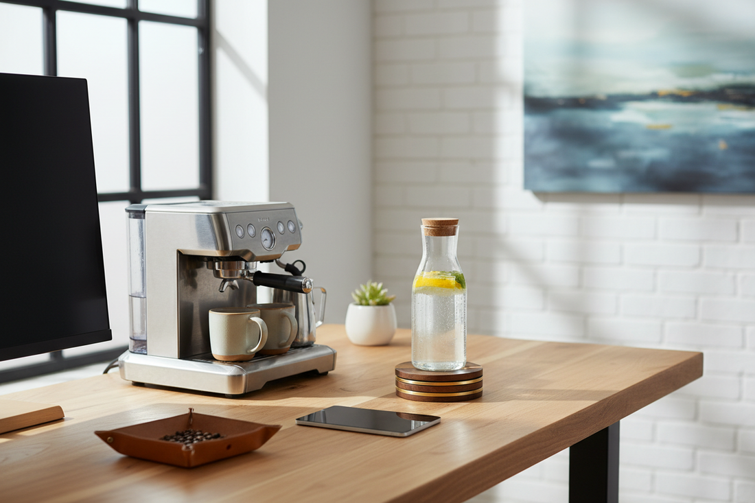 Premium Beverage Stations: Organizing Coffee, Tea, and Hydration
