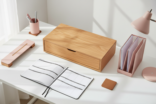 Desk Items That Create Structure