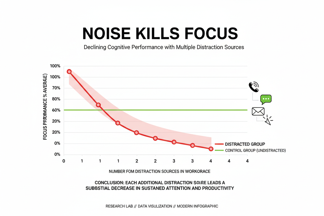 Why Noise Kills Focus